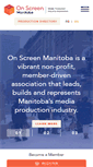 Mobile Screenshot of onscreenmanitoba.com